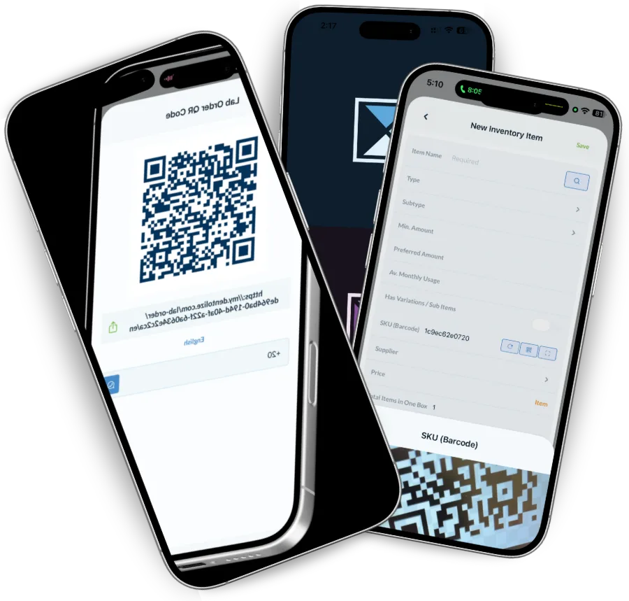 رمز QR من دينتولايز يفتح مستند مريض على الهاتف دون تسجيل دخول
